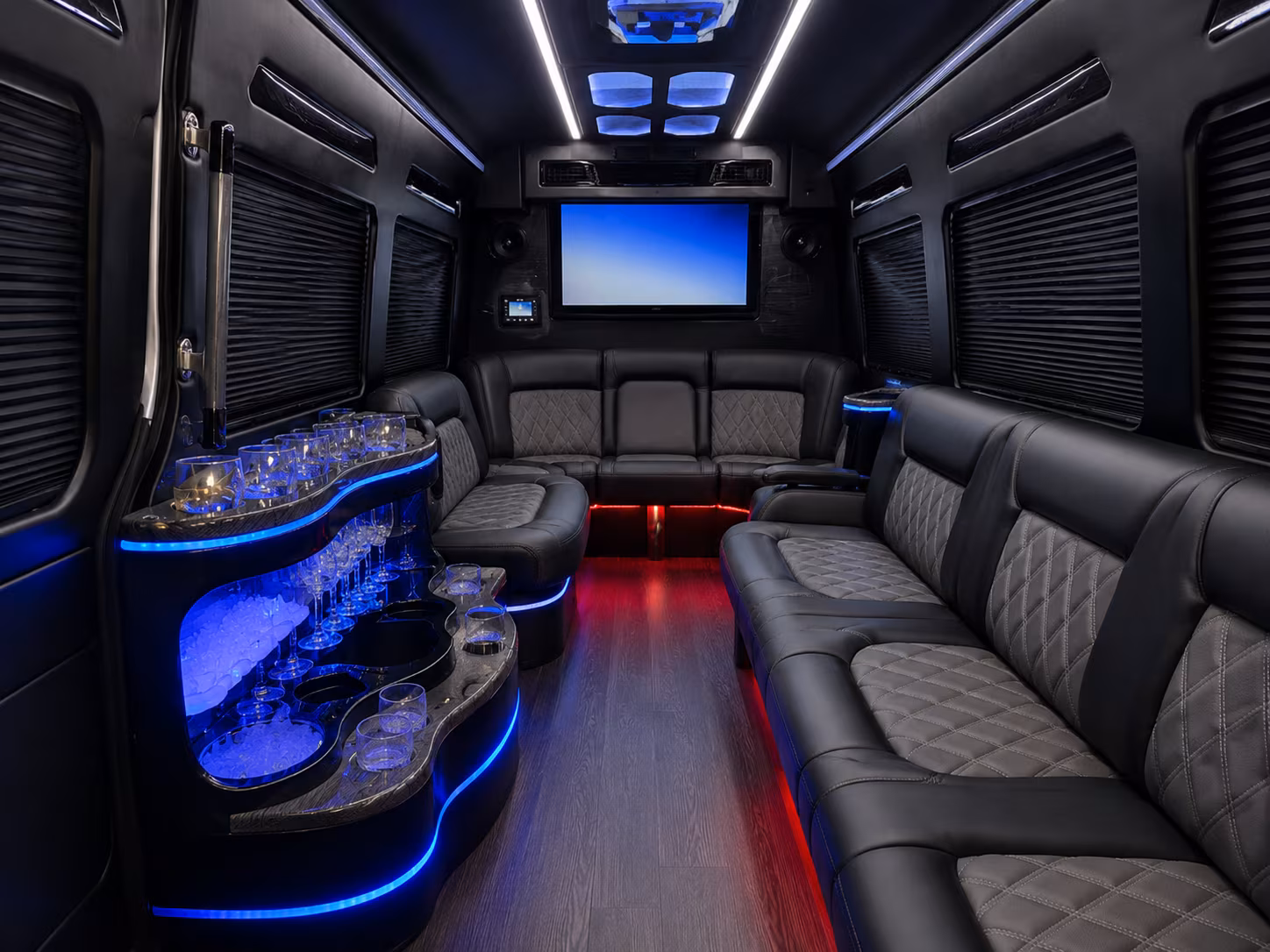 sprinter vans for intimate prom groups heading to malibu