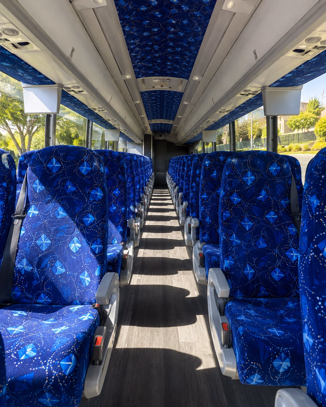 thousand oaks charter bus interior gallery