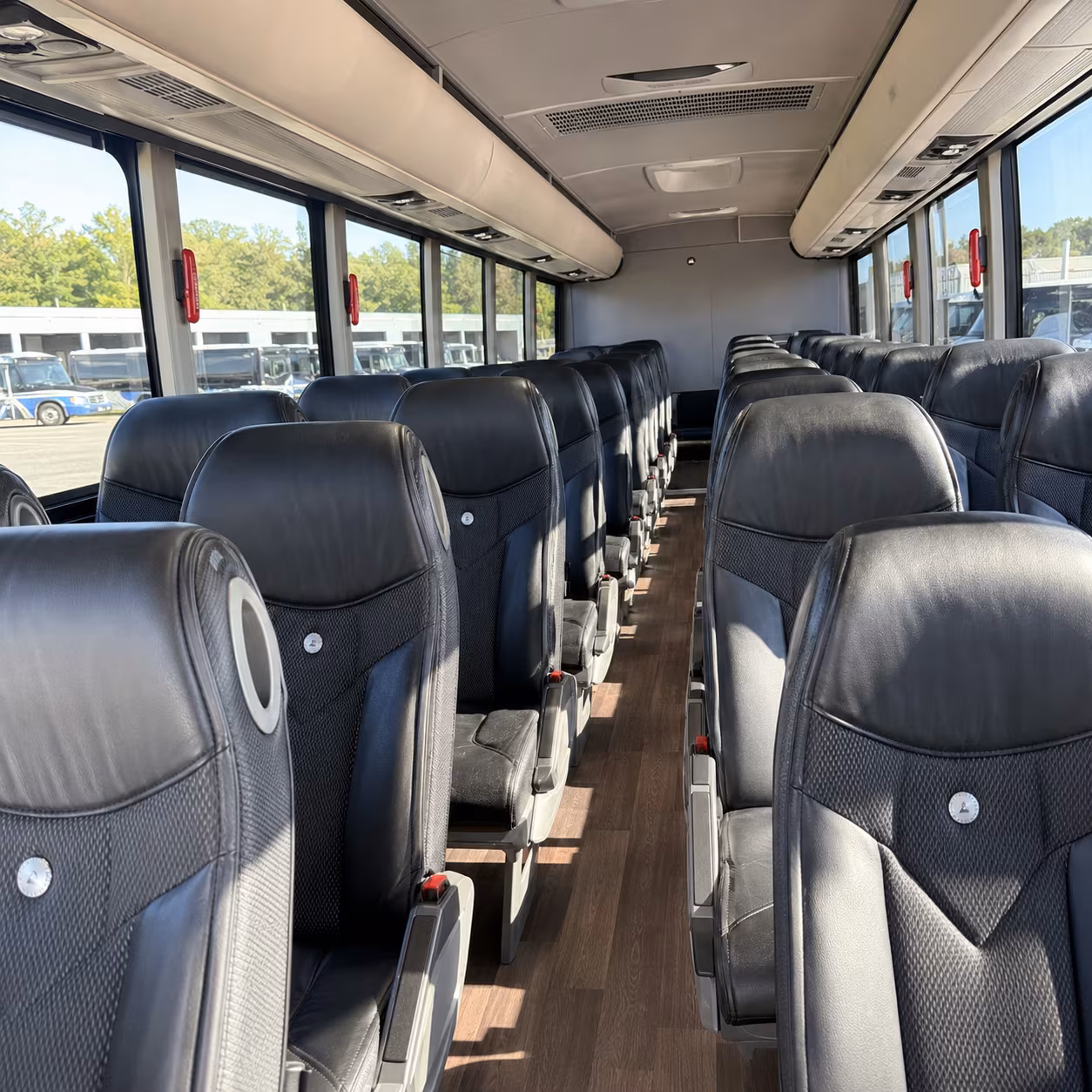 thousand oaks charter bus services interior